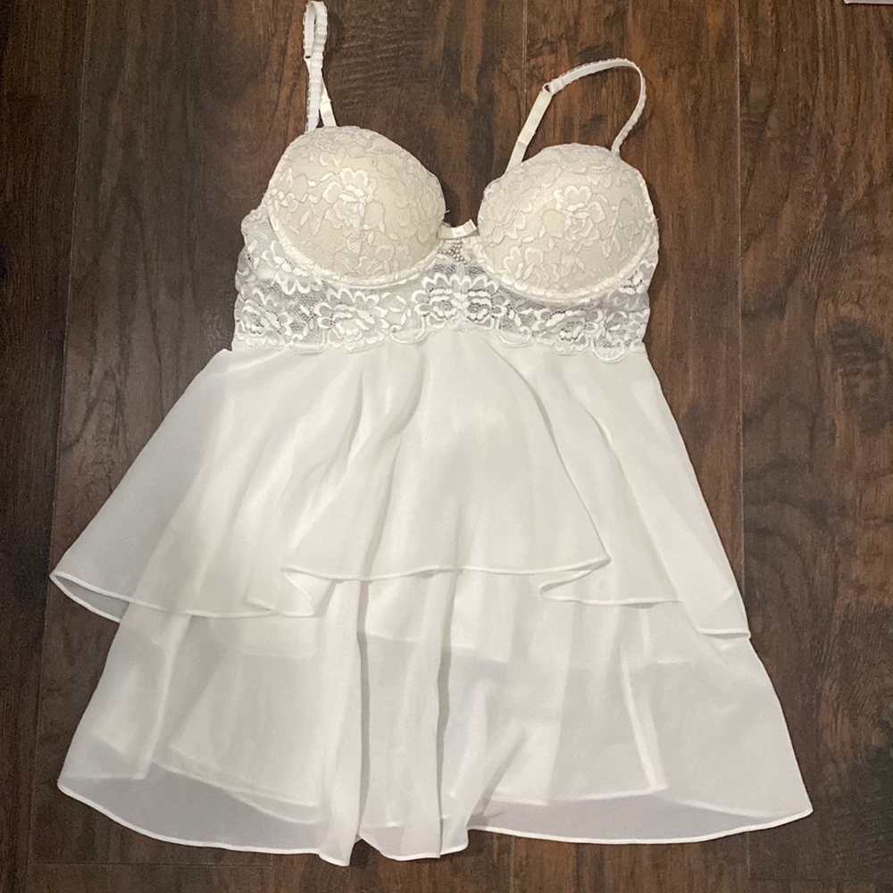 Bridal Lingerie Underwire Push-Up & Thong Set
